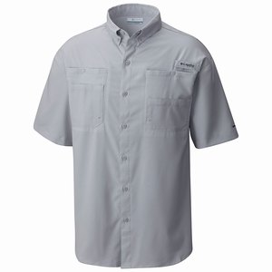 Columbia PFG Tamiami™ II Shortärmad Skjorta Herr Grå (GNHEX7604)